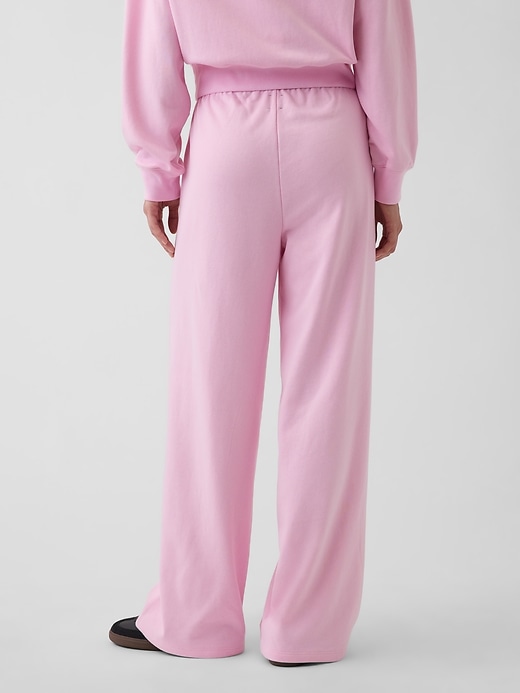 Image number 4 showing, Mid Rise VintageSoft Terry Loose Sweatpants