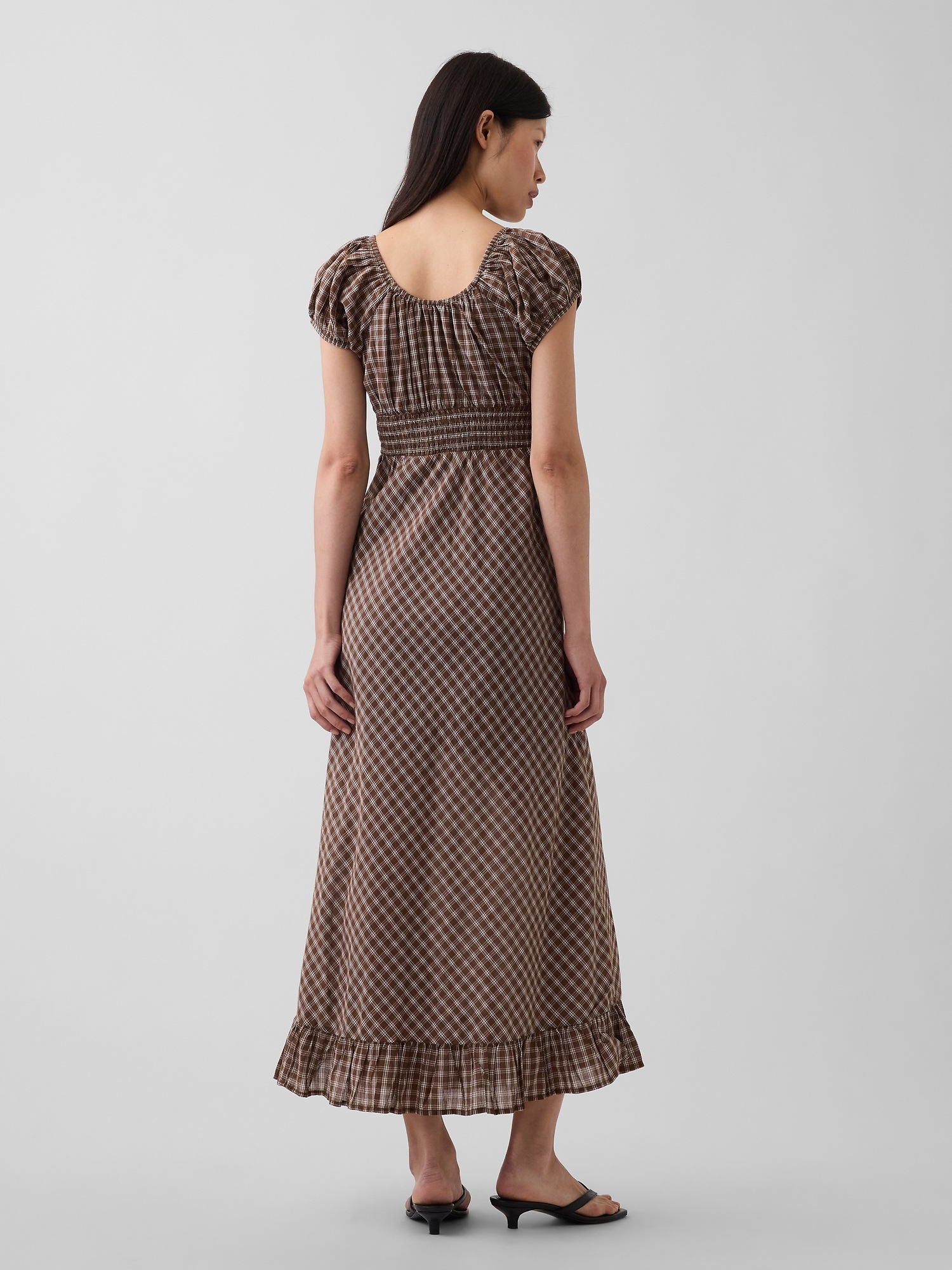 Женские платья Gap V-Neck Ruffle Hem Maxi Dress — фото 2