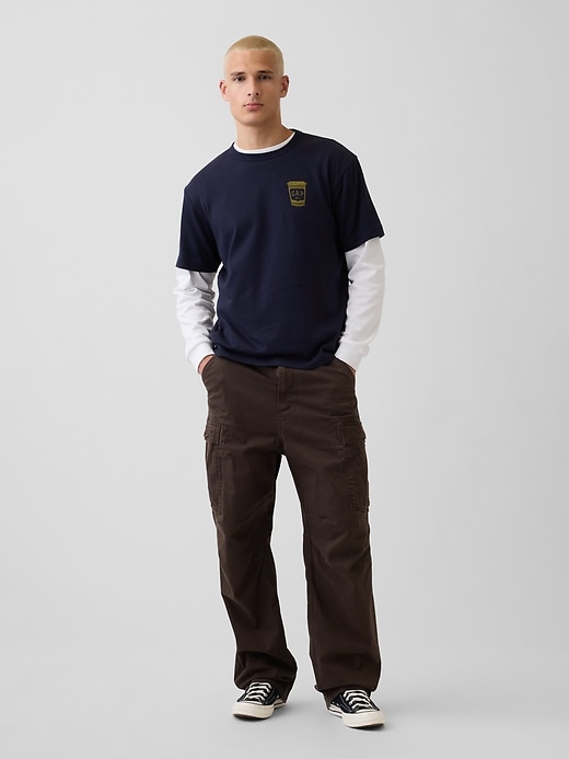 Image number 2 showing, Heavyweight Relaxed Graphic T-Shirt
