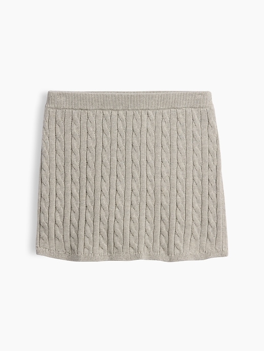 Image number 1 showing, Kids Cable-Knit Sweater Skort