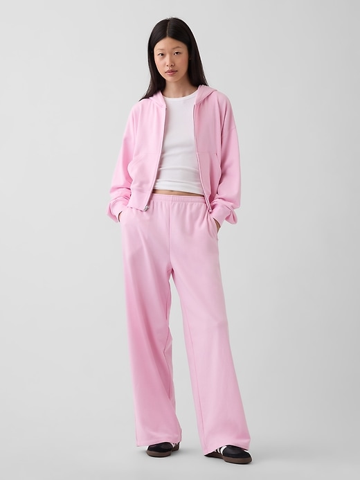 Image number 1 showing, Mid Rise VintageSoft Terry Loose Sweatpants