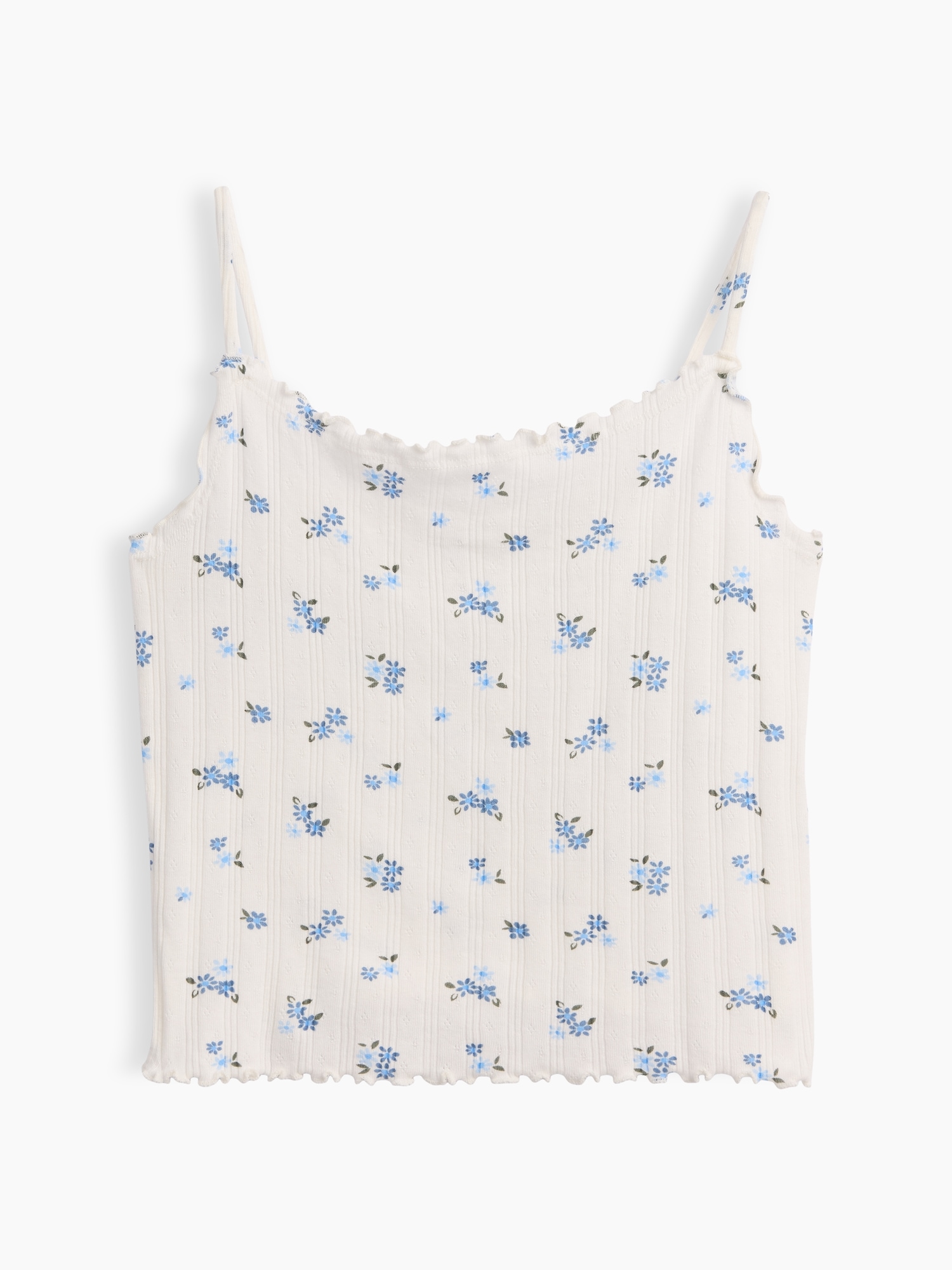 Kids Pointelle Rib Cami