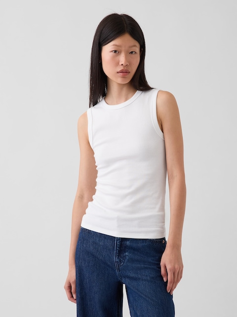 Modern Crewneck Tank Top