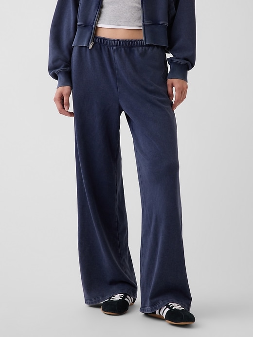 Image number 2 showing, Mid Rise VintageSoft Terry Loose Sweatpants