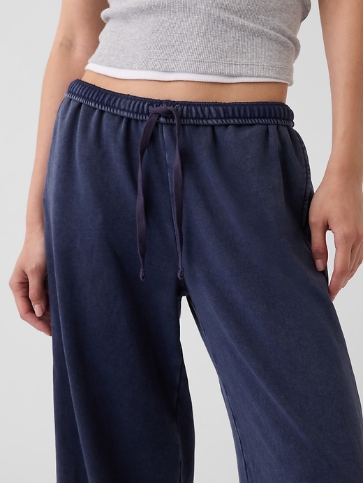 Image number 6 showing, Mid Rise VintageSoft Terry Loose Sweatpants