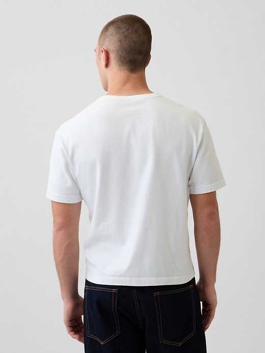 Image number 2 showing, Adult Heavyweight Crop T-Shirt