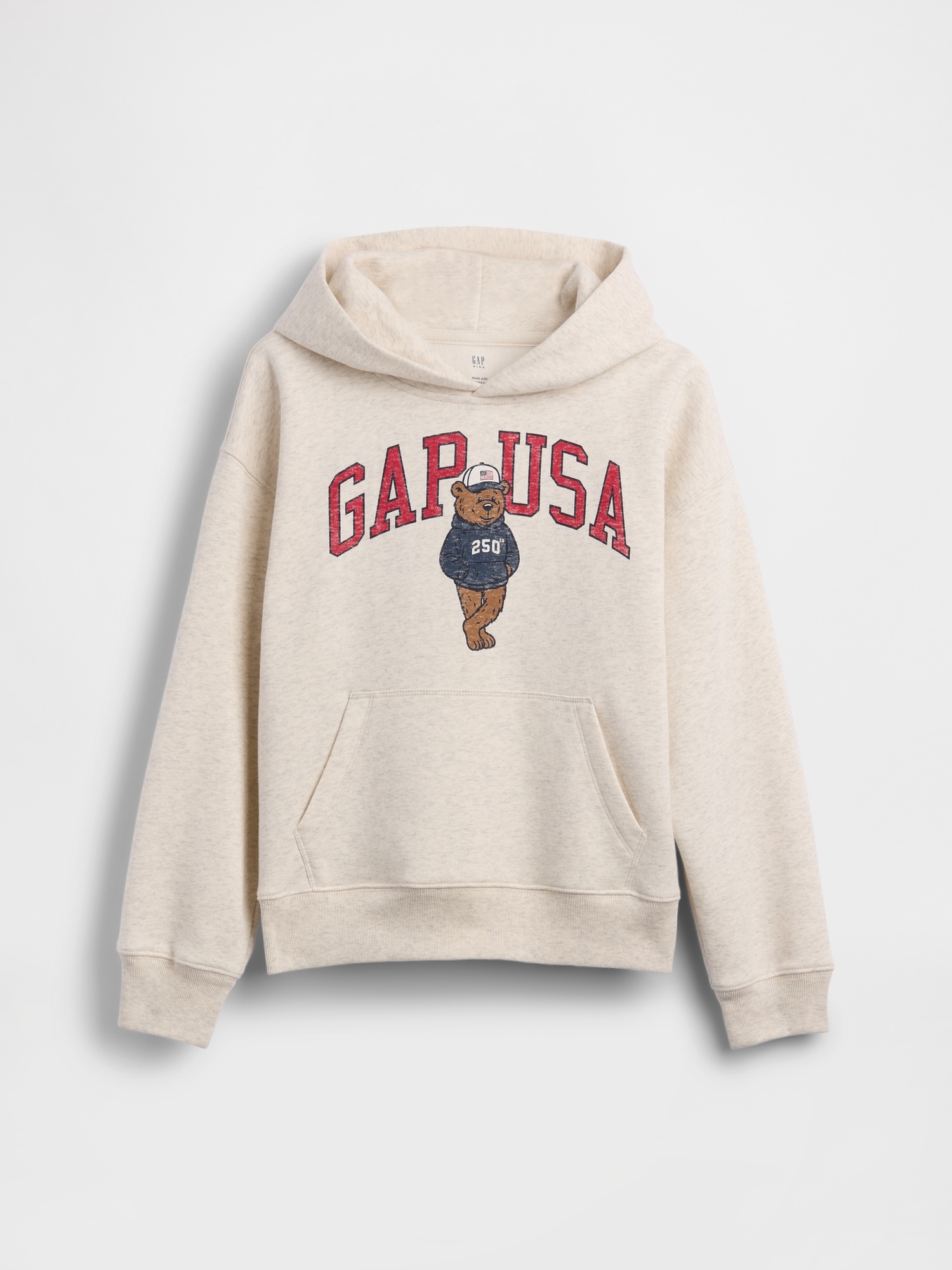 Kids VintageSoft Relaxed Brannan Bear Logo Hoodie