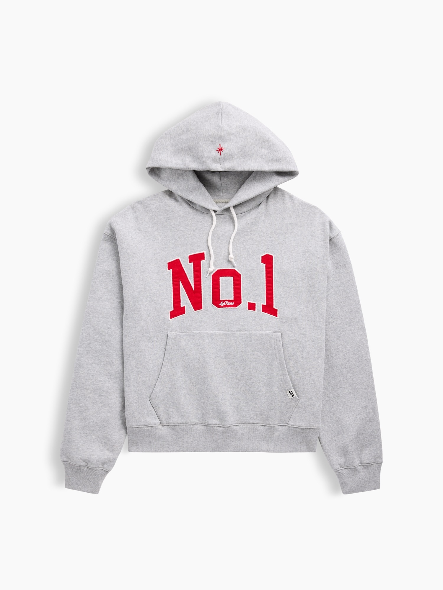 Мужские худи Gap Adult Los Tacos No. 1 Heavyweight French Terry Oversized — фото 6