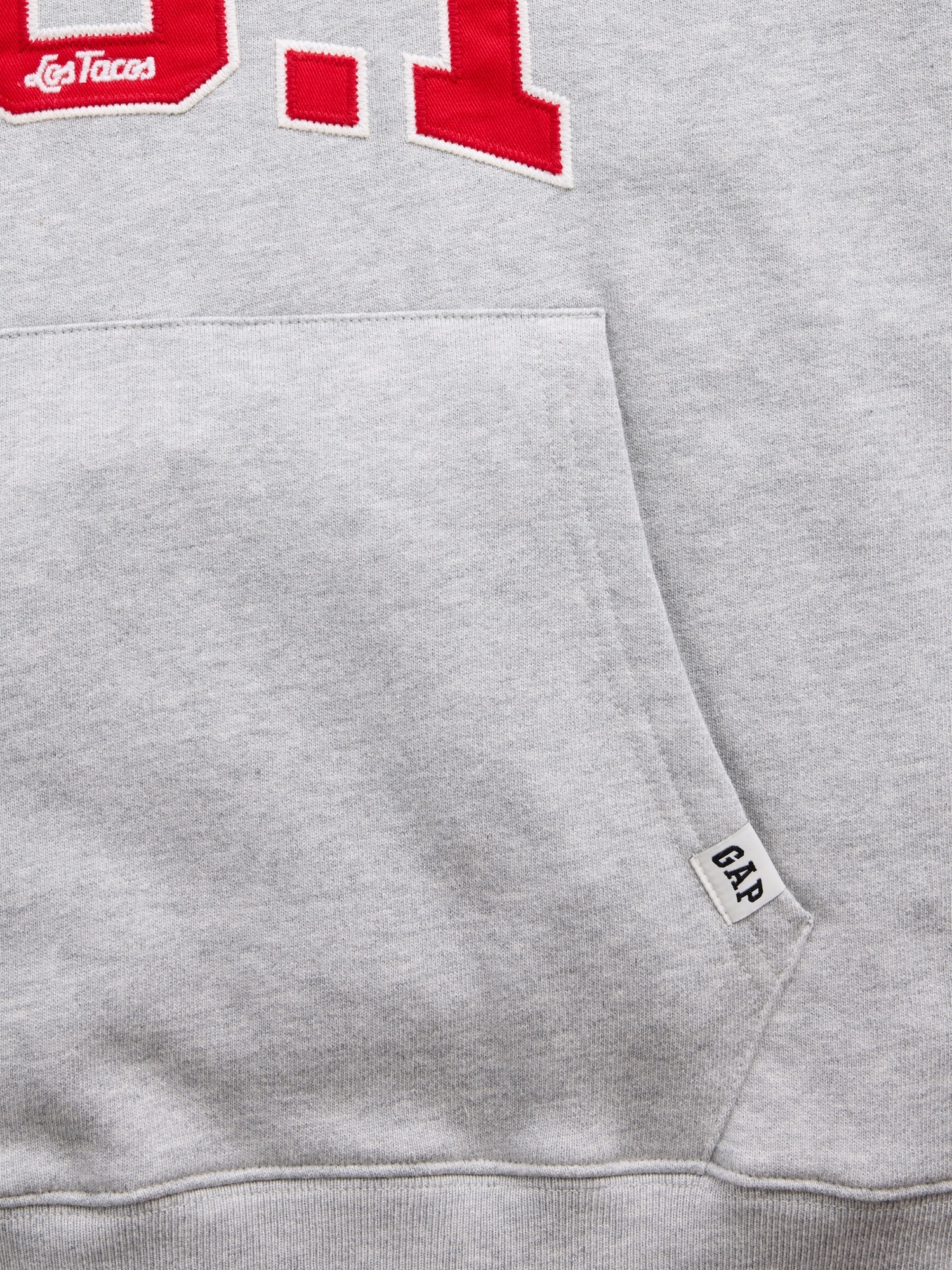 Мужские худи Gap Adult Los Tacos No. 1 Heavyweight French Terry Oversized — фото 5