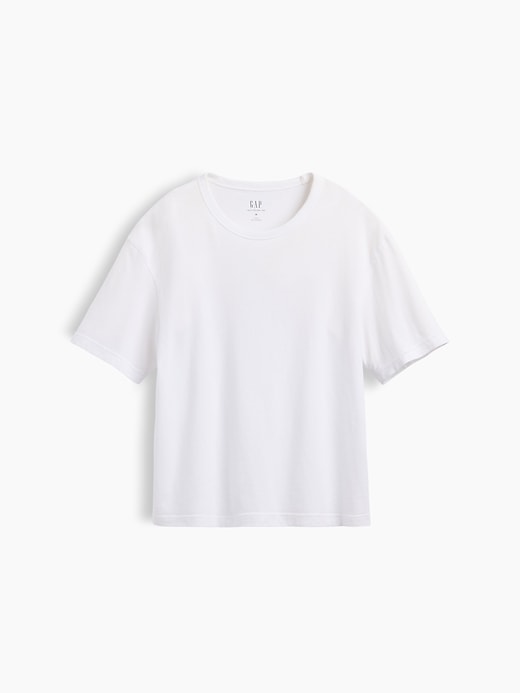 Image number 6 showing, Adult Heavyweight Crop T-Shirt