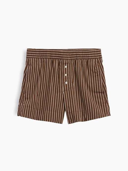 Image number 5 showing, Organic Cotton Poplin Stripe Boxer Shorts