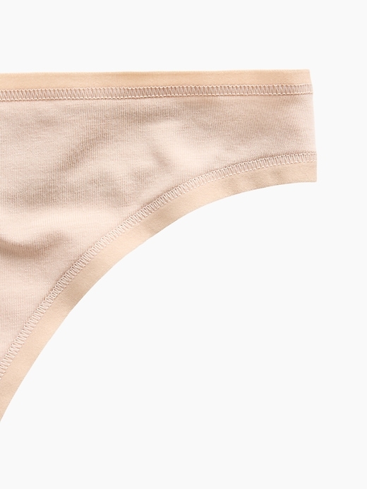 Image number 2 showing, Softest Organic Stretch Cotton Thong