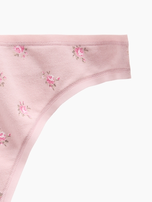 Image number 2 showing, Softest Organic Stretch Cotton Thong