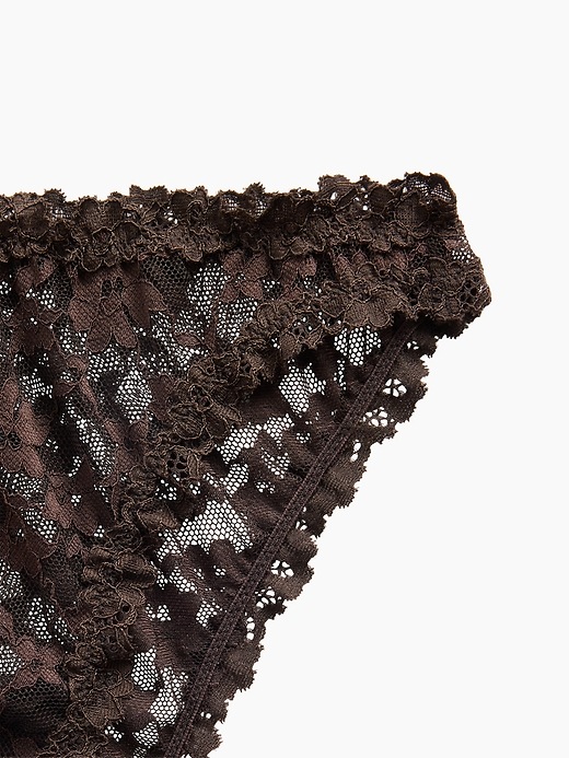 Image number 3 showing, Lace Cheeky Bikini