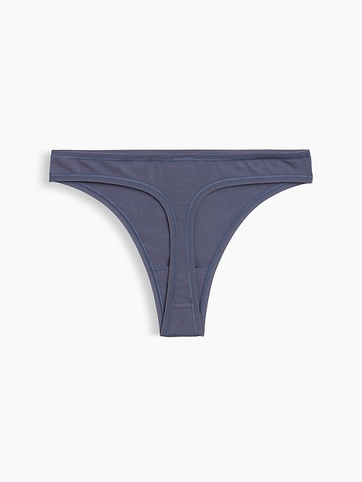 Image number 6 showing, MadeSoft Organic Stretch Cotton Thong