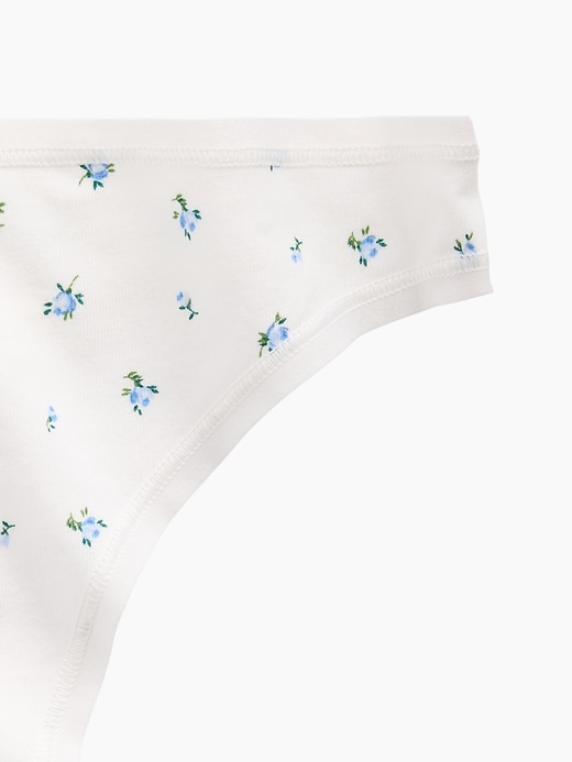 Image number 2 showing, Softest Organic Stretch Cotton Thong
