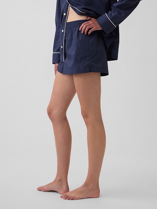 Image number 3 showing, MadeSoft Poplin PJ Boxer Shorts