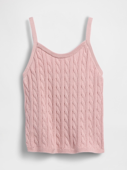 Image number 1 showing, Kids Cable-Knit Sweater Cami