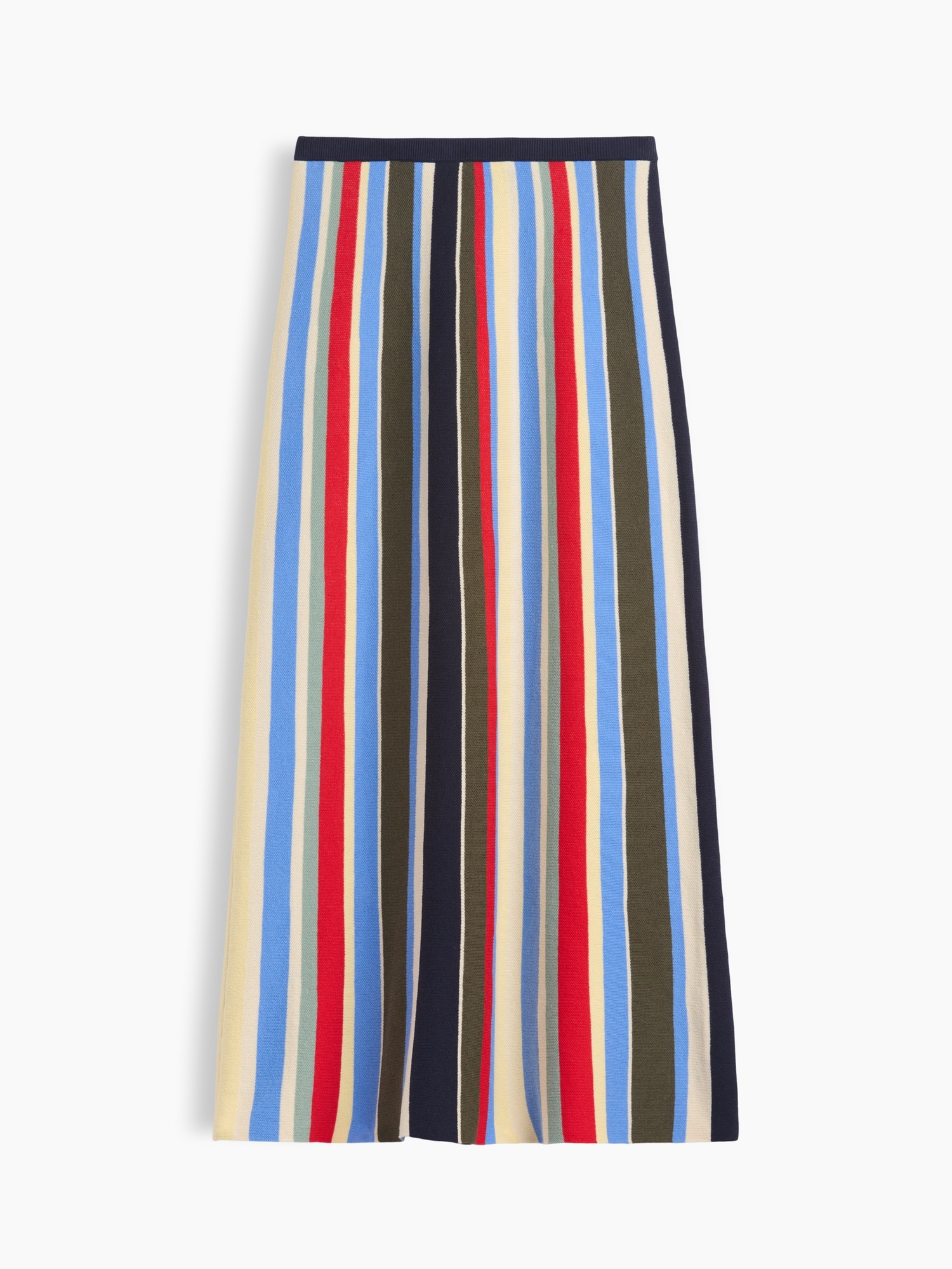 Gap 100% Cotton Stripe Easy Maxi Sweater Skirt — фото 5