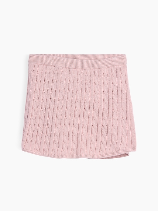 Image number 2 showing, Kids Cable-Knit Sweater Skort