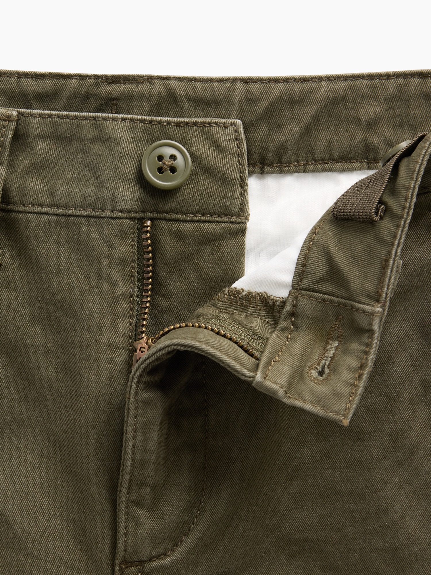 Детские брюки Gap Kids Modern Uniform Loose Khakis — фото 5