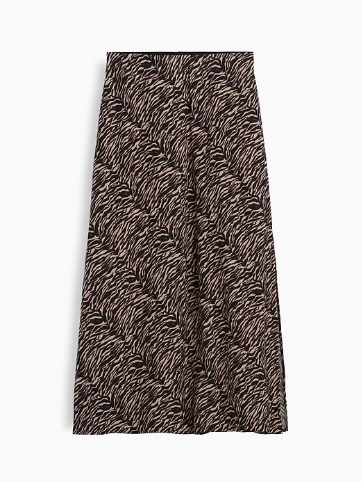 Image number 5 showing, Linen-Blend Maxi Slip Skirt