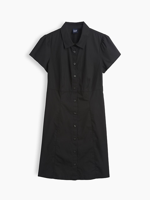 Image number 5 showing, Empire-Waist Mini Shirtdress
