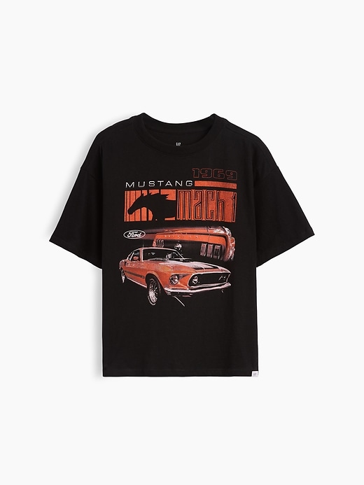 Image number 1 showing, Kids Formula 1 Oversized Graphic T-Shirt