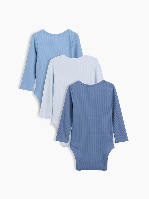 Image number 2 showing, Baby First Favorites TinyRib Pocket Bodysuit (3-Pack)
