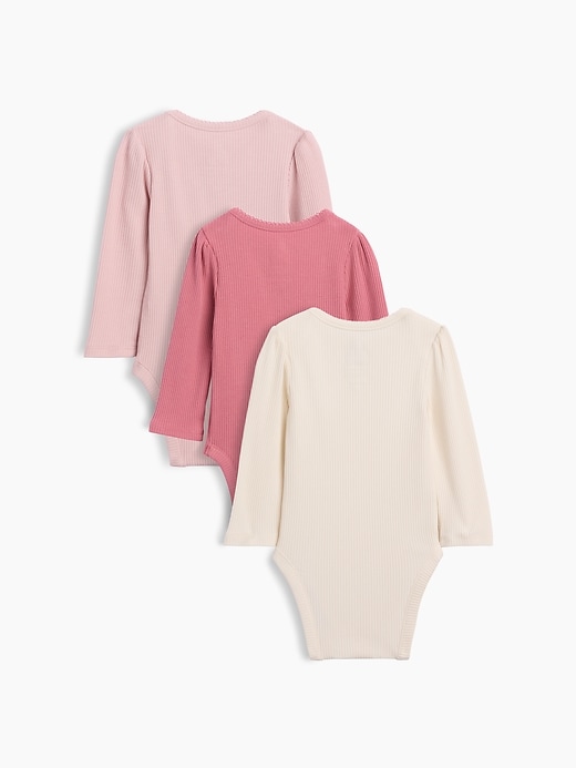 Image number 2 showing, Baby First Favorites TinyRib Bodysuit (3-Pack)