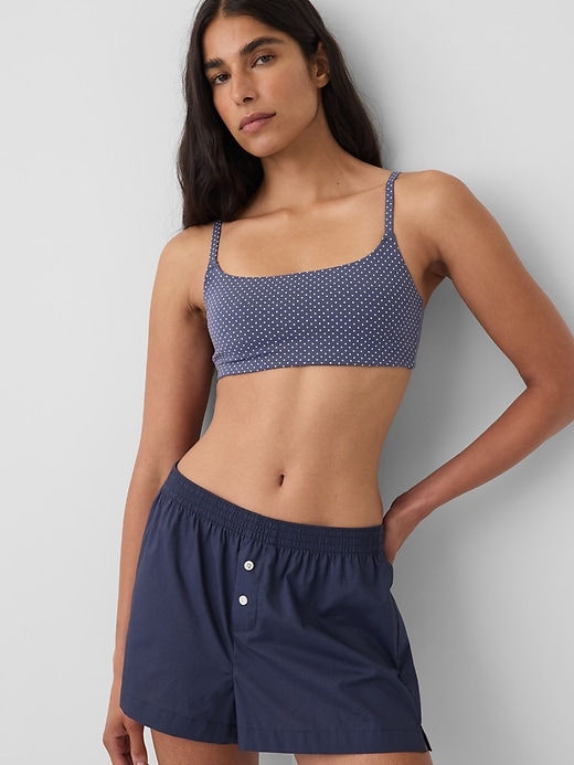 Image number 5 showing, Softest Organic Stretch Cotton Scoop Bralette