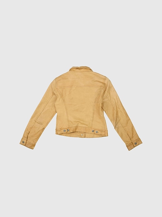 Image number 4 showing, GapVintage Womens 2000 Leather Jacket - S
