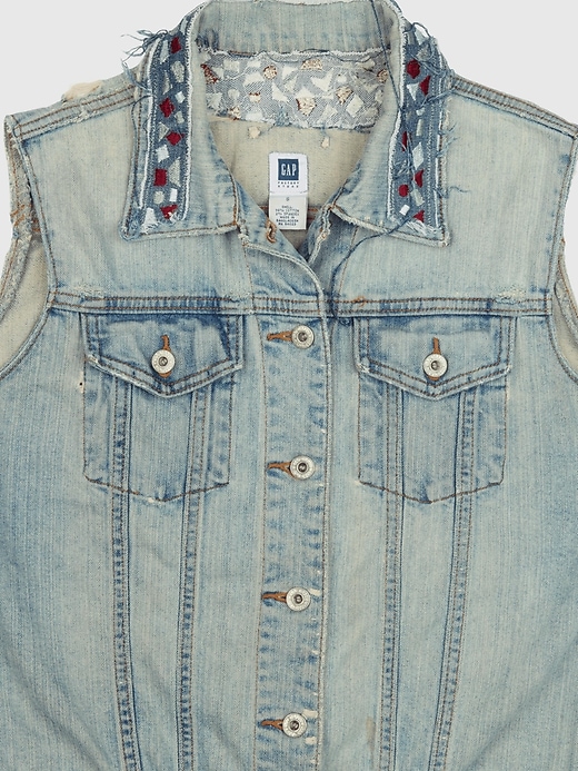 Image number 3 showing, GapVintage Womens 2000s Vest - S