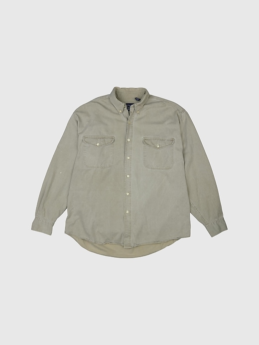 Image number 1 showing, GapVintage Mens 90s Woven Shirt - XL