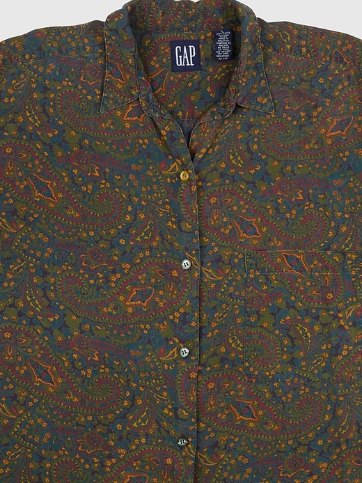Image number 2 showing, GapVintage Womens 90s Woven Shirt - L