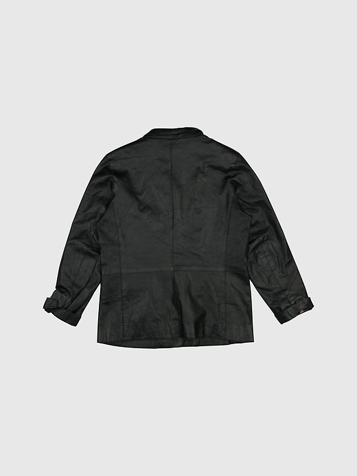 Image number 4 showing, GapVintage Womens 90s Leather Jacket - L