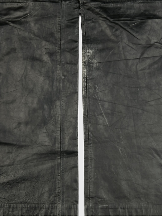 Image number 3 showing, GapVintage Womens 90s Leather Pants - 16