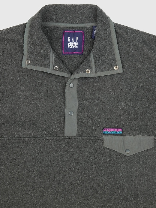 Image number 2 showing, GapVintage Mens 90s Arctic Fleece Pullover - M