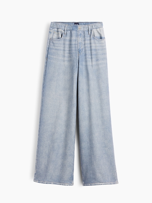 Image number 7 showing, Printed Baggy Sweatpant Jeans