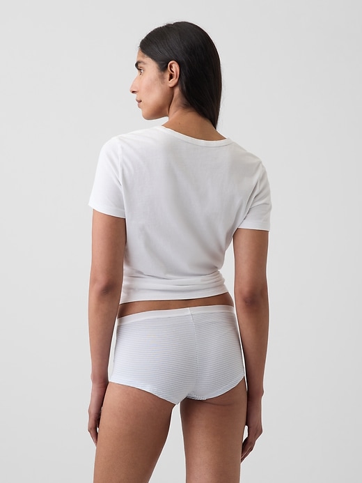 Image number 2 showing, SoftMade Organic Stretch Cotton Shorty