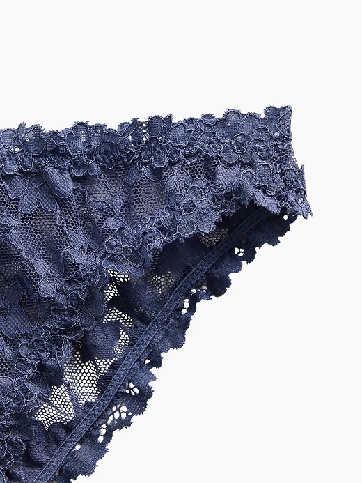 Image number 3 showing, Lace Cheeky Bikini