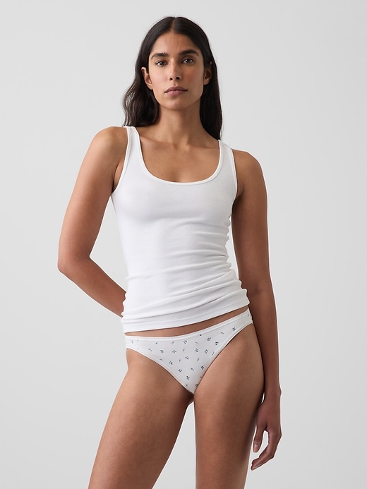 Image number 1 showing, MadeSoft Organic Stretch Cotton Bikini