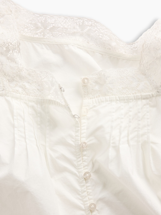 Image number 6 showing, Poplin Pintuck Shell Top