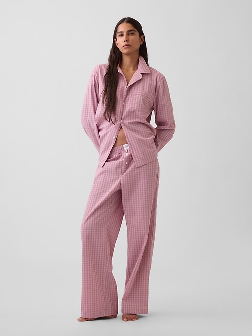 Image number 2 showing, MadeSoft Poplin PJ Shirt