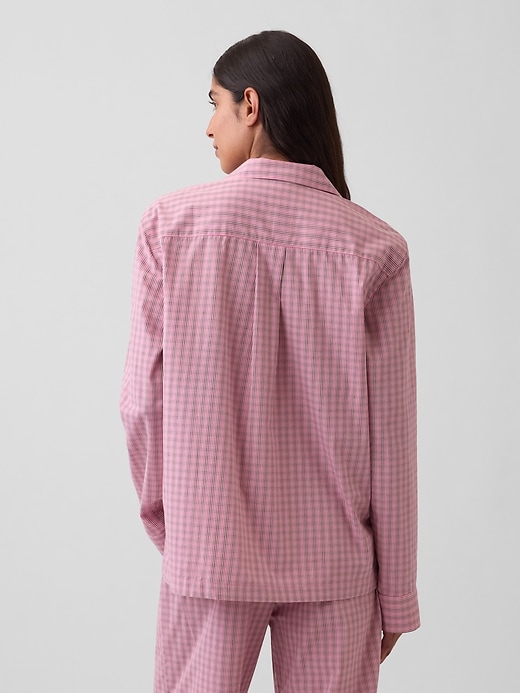 Image number 3 showing, MadeSoft Poplin PJ Shirt