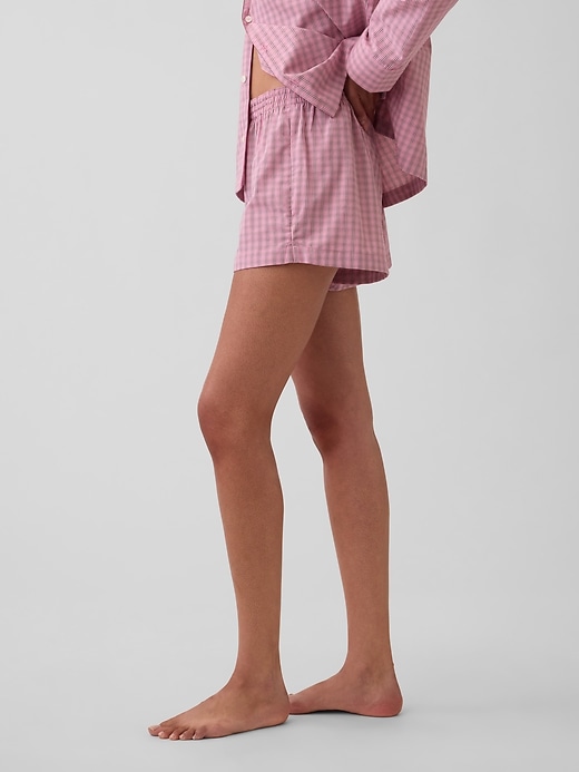 Image number 3 showing, MadeSoft Poplin PJ Boxer Shorts