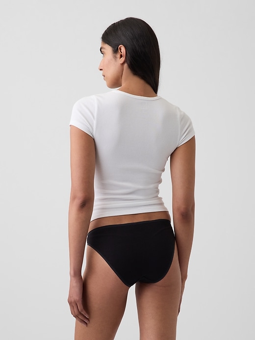 Image number 2 showing, MadeSoft Organic Stretch Cotton Bikini