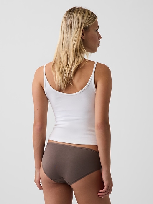 Image number 2 showing, Softest Organic Stretch Cotton Hipster