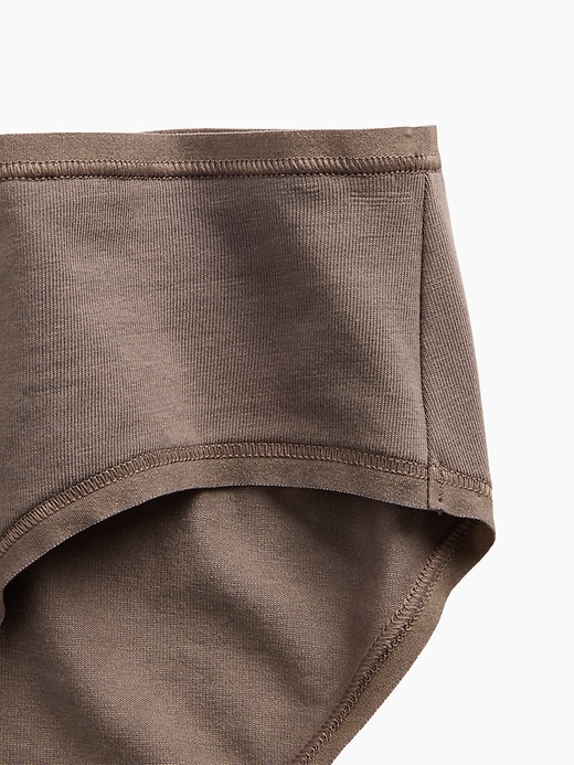 Image number 3 showing, Softest Organic Stretch Cotton Hipster