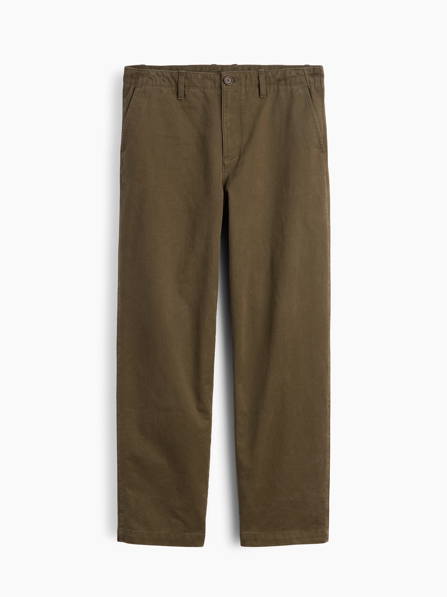 Heavyweight Twill Baggy Khakis